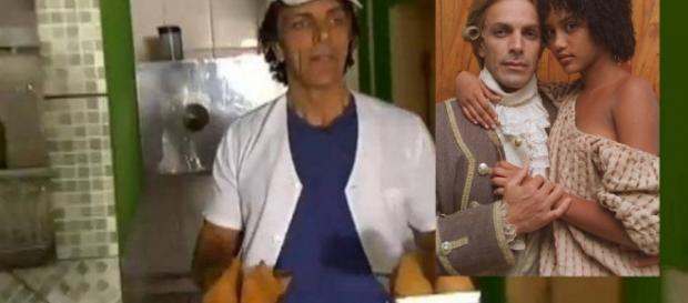 Depois de falir, ex-galã volta à TV Depois de falir, ex-galã volta à TV