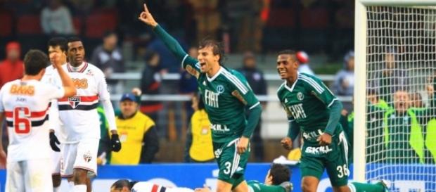 Henrique quando jogava no Verdão Henrique quando jogava no Verdão