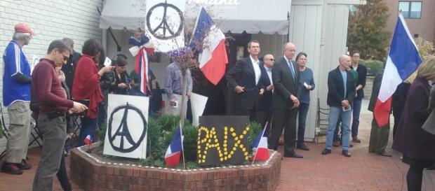 Rassemblement après les attentats du 13 novembre Rassemblement après les attentats du 13 novembre