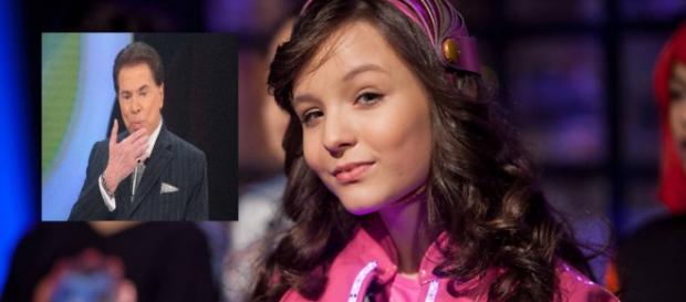 Silvio Santos passa do ponto com Larissa Manoela Silvio Santos passa do ponto com Larissa Manoela