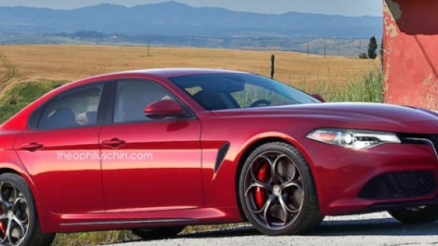 Alfa Romeo Giorgio Quadrifoglio: il rendering