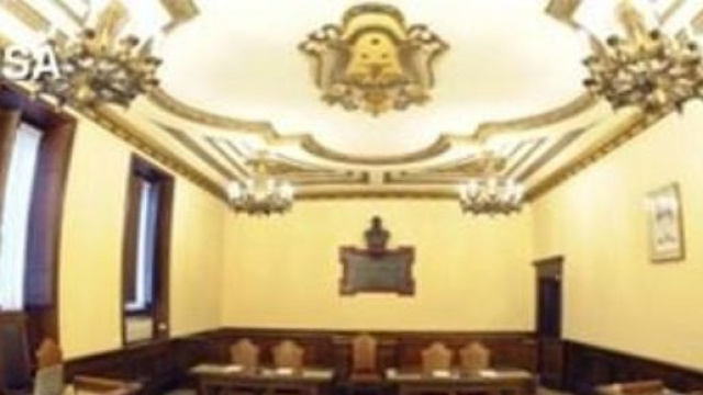 Aula nella quale si svolge il Processo Vatileaks 2