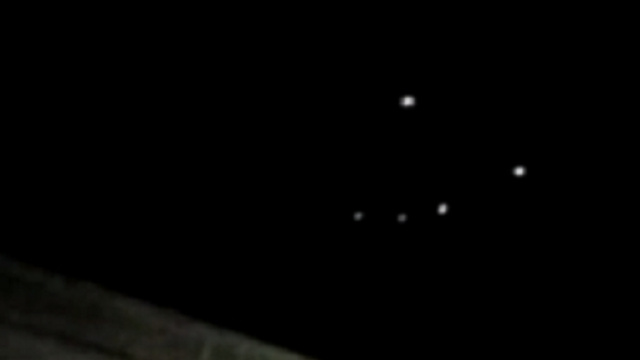 Flotta di Ufo fotografata in Texas