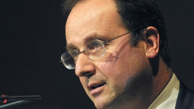 Il presidente francese Hollande.