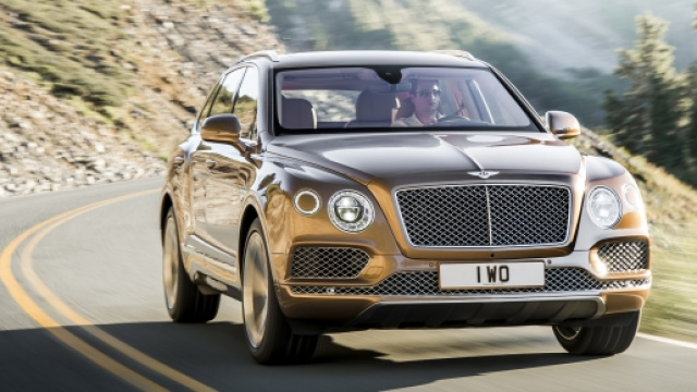 La Bentley Bentayga, il suv di lusso.