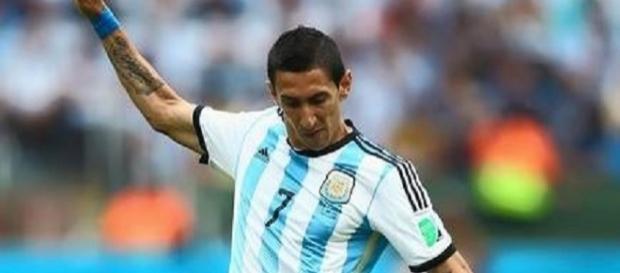 Angel di Maria ist nach der Niederlage sauer Angel di Maria ist nach der Niederlage sauer