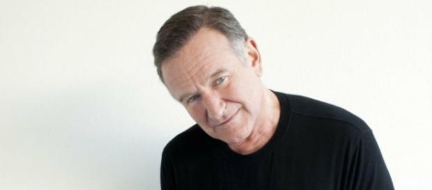 Una foto con l'attore Robin Williams Una foto con l'attore Robin Williams