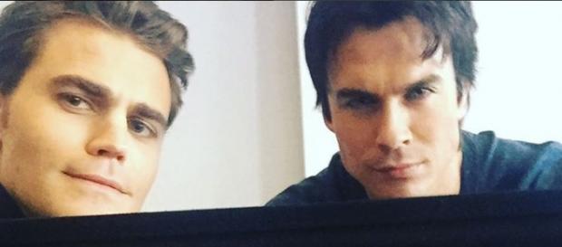 Vampire Diaries-Star Paul Wesley & Ian Somerhalder Vampire Diaries-Star Paul Wesley & Ian Somerhalder
