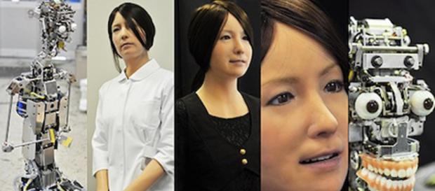 A protagonista androide Germinoid F. A protagonista androide Germinoid F.