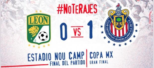 Chivas Campeón Copa MX (página oficial) Chivas Campeón Copa MX (página oficial)