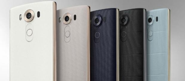 Este es el aspecto del LG V10. Este es el aspecto del LG V10.
