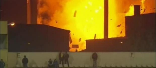 Explozie lângă stadionul din Brașov Explozie lângă stadionul din Brașov