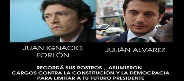 Juan Ignacio Forlon y Julián Alvarez Juan Ignacio Forlon y Julián Alvarez