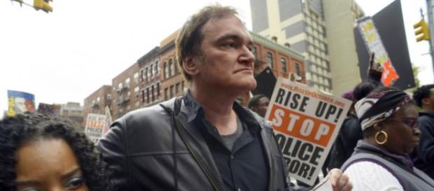 Tarantino critica a violência da Polícia. Tarantino critica a violência da Polícia.