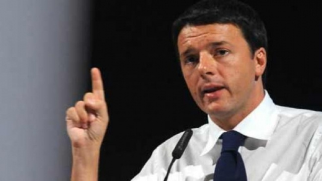 Il Presidente del Consiglio Matteo Renzi