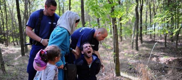 Milhões de refugiados estão entrando na Europa. Milhões de refugiados estão entrando na Europa.