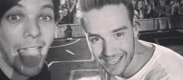 One Direction: Louis Tomlinson & Liam Payne. One Direction: Louis Tomlinson & Liam Payne.