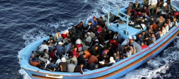 Refugees from North Africa, Lampedusa Refugees from North Africa, Lampedusa