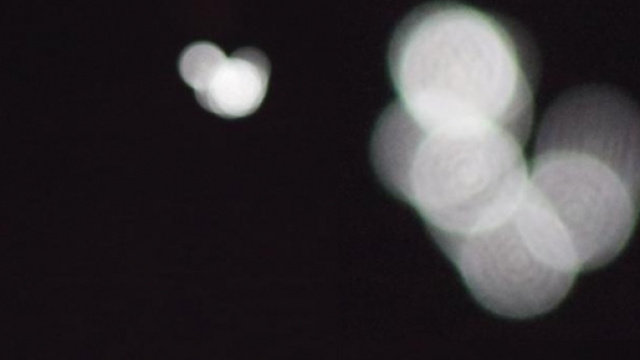 Il presunto UFO pubblicato da larena.it