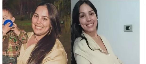 Fotos do antes e depois de Aline Fotos do antes e depois de Aline
