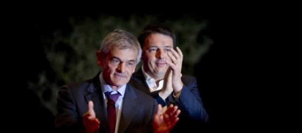 Sergio Chiamparino e Matteo Renzi Sergio Chiamparino e Matteo Renzi