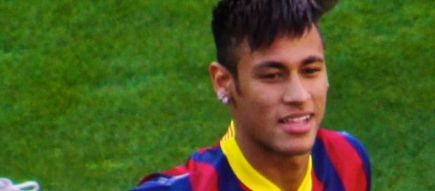 Gran actuación de Neymar en la tarde de hoy Gran actuación de Neymar en la tarde de hoy