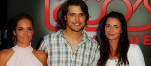 Protagonisti della soap (foto dal sito Kataweb). Protagonisti della soap (foto dal sito Kataweb).