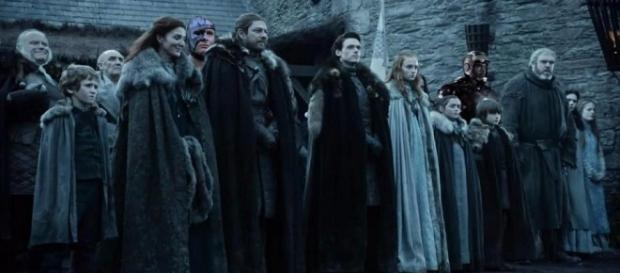 La familia Stark en 'Juego de Tronos' La familia Stark en 'Juego de Tronos'