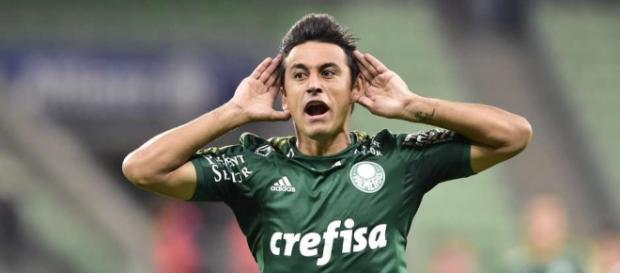 Robinho, meia do Palmeiras no torneio Robinho, meia do Palmeiras no torneio