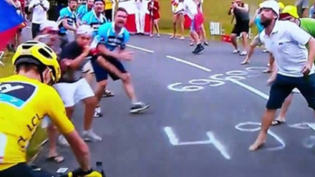 Chris Froome, l'ostilità del pubblico al Tour