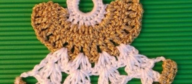 Angelitos a crochet para el árbol de Navidad Angelitos a crochet para el árbol de Navidad