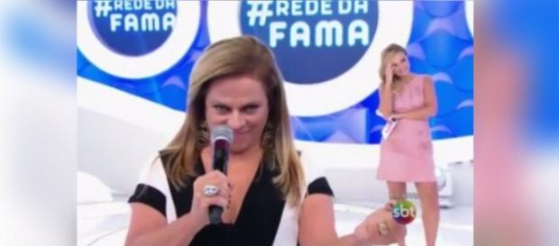 Christina Rocha surpreende Eliana Christina Rocha surpreende Eliana