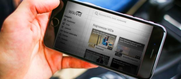 Platforma edukacyjna WikiVid na telefonie Platforma edukacyjna WikiVid na telefonie