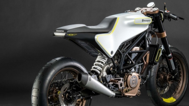 Retrotreno dell'Husqvarna Vitpilen 401