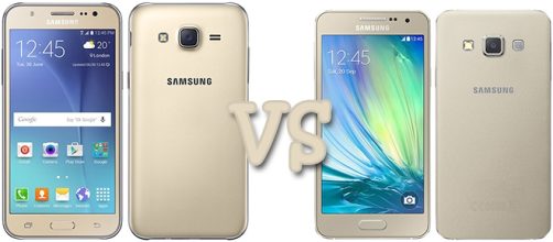 Samsung: Galaxy J5 vs Galaxy A3