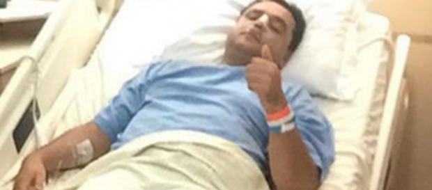 Geraldo Luís é internado e passa por cirurgia Geraldo Luís é internado e passa por cirurgia