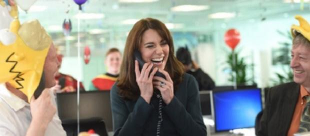 Kate Middleton broker per un giorno Kate Middleton broker per un giorno