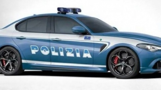 Alfa Romeo Giulia: versione Polizia
