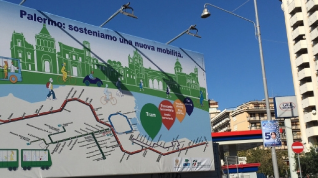 La mobilità sostenibile a Palermo.