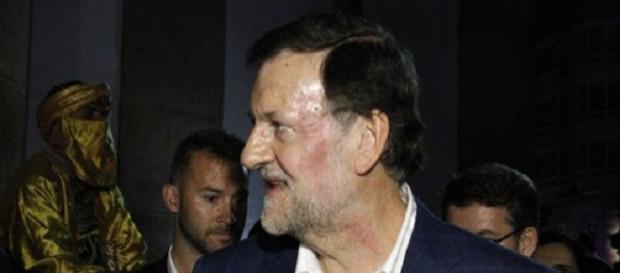 Rajoy, minutos después de la agresión Rajoy, minutos después de la agresión