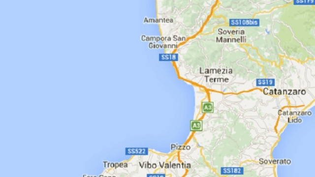 Terremoto 2.8 magnitudo Vibo Valentia (foto:IGNV)