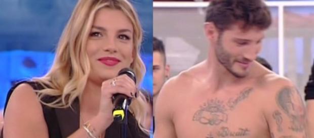 Emma Marrone e l'ex Stefano insieme ad Amici. Emma Marrone e l'ex Stefano insieme ad Amici.
