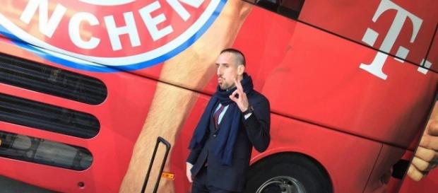 Franck Ribery vom FC Bayern München Franck Ribery vom FC Bayern München