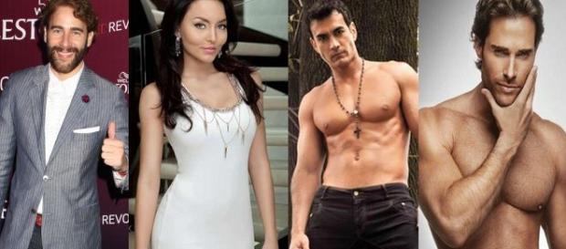 Os protagonistas de "Como Tres Gotas de Agua" Os protagonistas de "Como Tres Gotas de Agua"