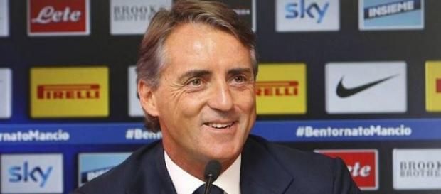 Roberto Mancini, allenatore dell'Inter Roberto Mancini, allenatore dell'Inter
