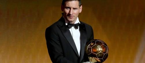 Messi con su quinto Balón de Oro