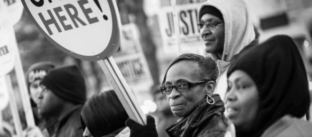 Black Lives Matter protesters (flickr) Black Lives Matter protesters (flickr)
