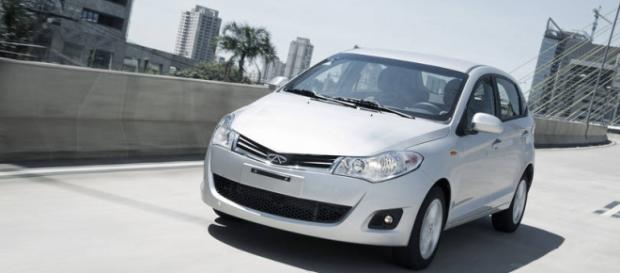 Chery Celer produzido no Brasil para outros países Chery Celer produzido no Brasil para outros países