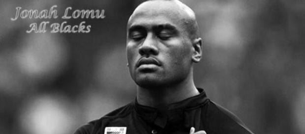 Jonah Lomu jugador del All Blacks Jonah Lomu jugador del All Blacks