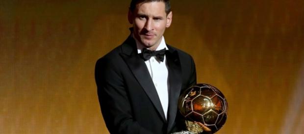 Messi con su quinto Balón de Oro Messi con su quinto Balón de Oro